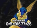 Telefang 2 TV commercial showing Rupicola's number.